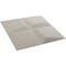 Ekena Millwork 19 5/8in. W x 19 5/8in. H Tellson EnduraWall Decorative 3D Wall Panel Covers 2.67 Sq. Ft. WP20X20TEGBW - alternate 6